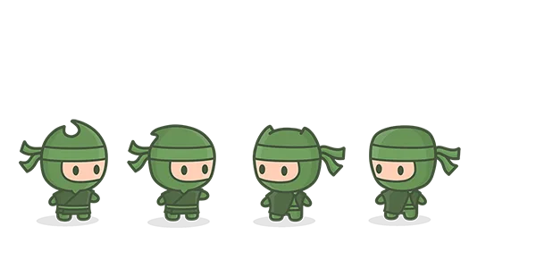 Four different headgears.